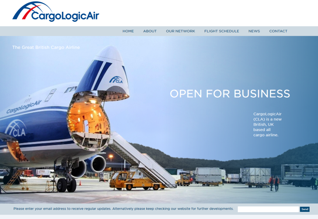 Air_Cargo_News's tweet photo. CargoLogicAir goes live with website as footage emerges of aircraft https://t.co/3rP14i1O2O https://t.co/jmvCau6hM0