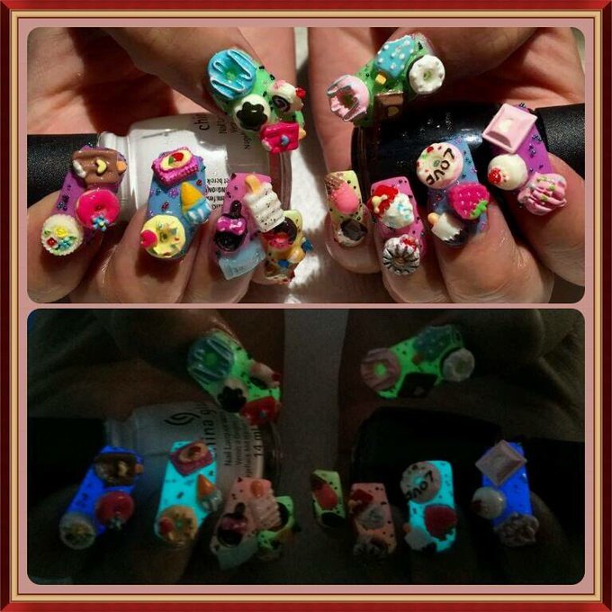 @DonaldTrunkXXX yup these nails r crazier then @Trashley420 lol &amp; they glow in the dark!! #CandyCrushSaga<a class="tags" target="_blank" title="On Twitter" href="/?out=eyJ0eXAiOiJKV1QiLCJhbGciOiJIUzUxMiJ9.eyJpYXQiOjE3MjA3NTgxMDUsImlzcyI6InR3cG9ybnN0YXJzLmNvbSIsIm5iZiI6MTcyMDc1ODEwNSwiZXhwIjoxNzUyMjk0MTA1LCJyZWRpcmVjdF91cmwiOiJodHRwczovL3R3aXR0ZXIuY29tL0RvbmFsZFRydW5rWFhYIn0.h7xbSGYmymP2q4rQwA7eWAwUBQCNirs66KvATVzGpm3QO-vZezS_p71ywXayMVpTIHaboG82-Ef7LNqpXXAo4A">@DonaldTrunkXXX</a><a href="/tag/candyland"class="tags"><span>#candyland</span></a><a href="/tag/candycrushsaga"class="tags"><span>#candycrushsaga</span></a>