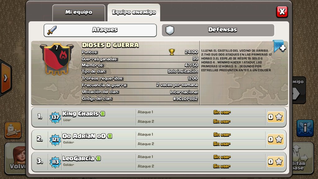 ClanEXITIUM's tweet photo. Algo más de 4 horas para que comience lo que parece que va a ser una guerra muy interesante... #GoEXITIUM https://t.co/8HHGTIBtWO