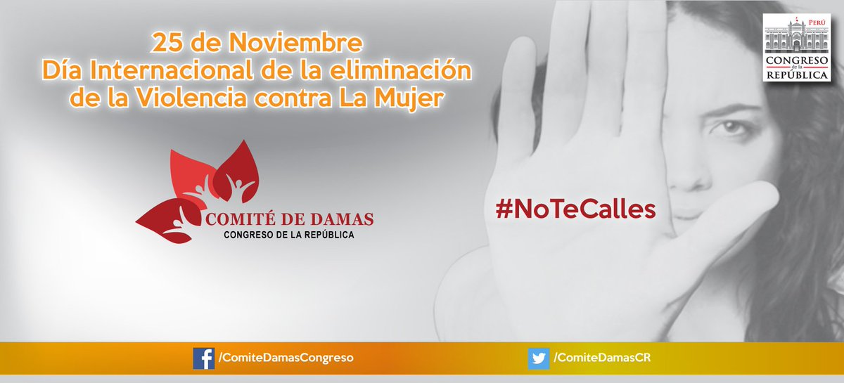 ComiteDamasCR's tweet photo. En el Día Internacional de la Eliminación de la Violencia contra la Mujer, tomemos conciencia #NoTeCalles https://t.co/fsYp2w94wl