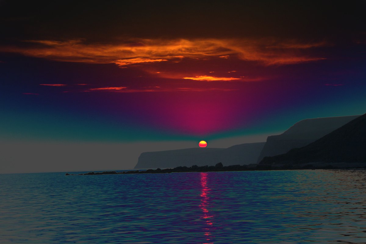 Similar to the view from Chapman's pool in Dorset