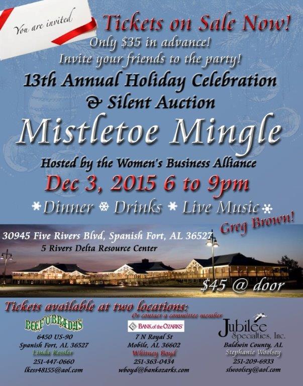 WBAofAL's tweet image. Watch @Studio10WALA Thanksgiving Morning to learn more about our Mistletoe Mingle! #MobileAL #SoMobile #WBAofAL