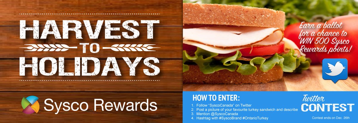 SyscoSWO's tweet photo. #SyscoBrand #OntarioTurkey #SyscoRewards @SyscoCanada https://t.co/UP4qnGHAzT