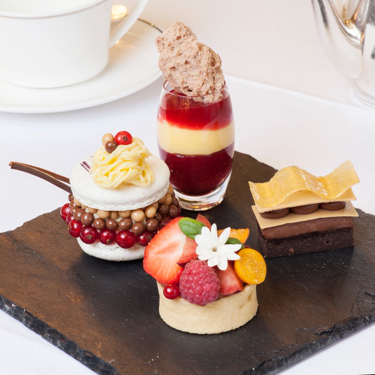 Delicious treats created by our talented Executive Pastry Chef, Ross Sneddon! #WednesdayWant #Edinburgh #Foodie