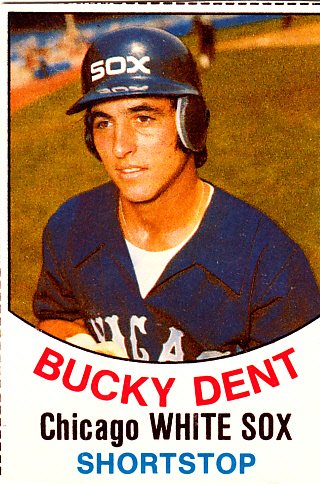 Happy 64th birthday to Bucky Dent, best remembered for leading AL shortstops in assists in 1975. 