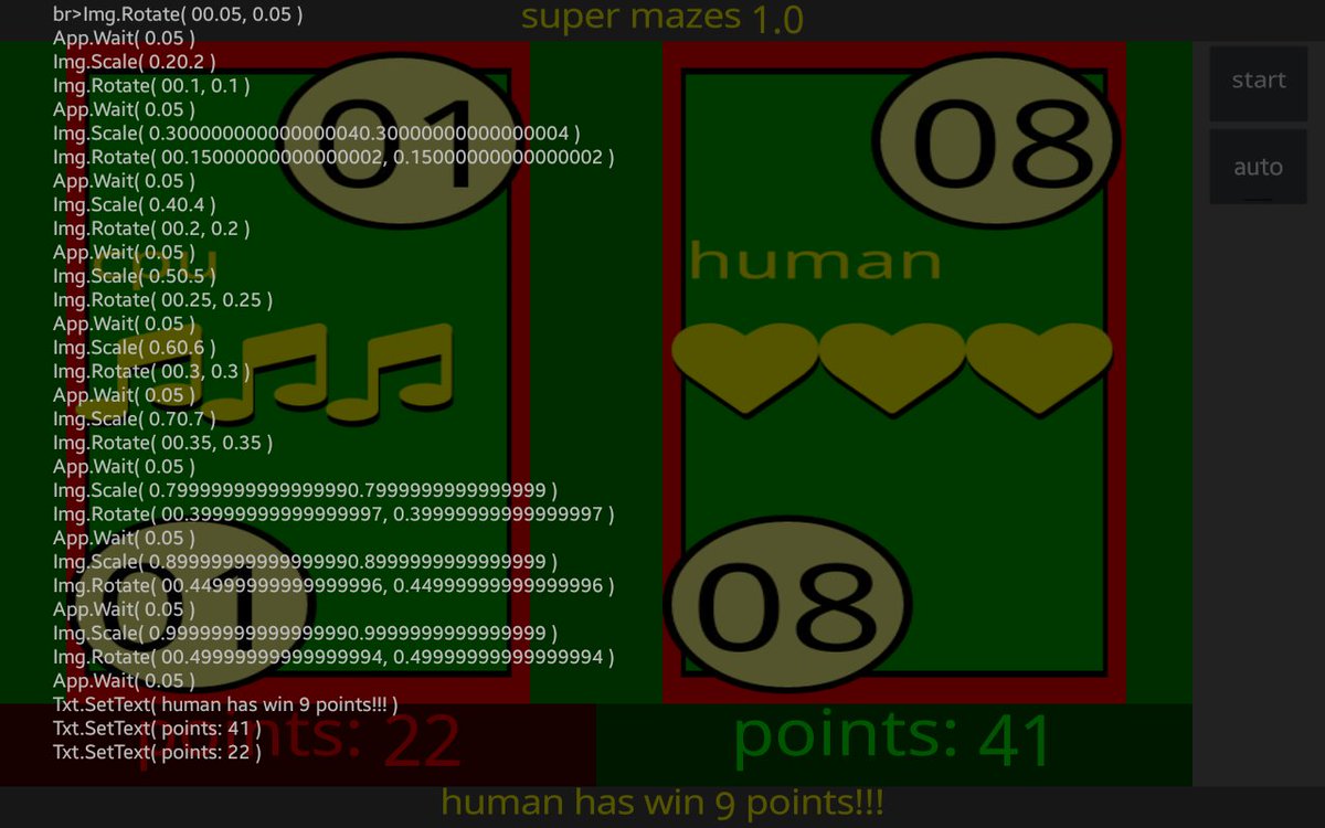 dlmmwebdisseny's tweet image. #DroidScript Use &gt;Debug&lt; mode for inspect your works. #javascript #android #mobilegames #snippets #learn #share