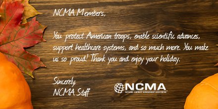 To all our members and friends, Happy Thanksgiving!