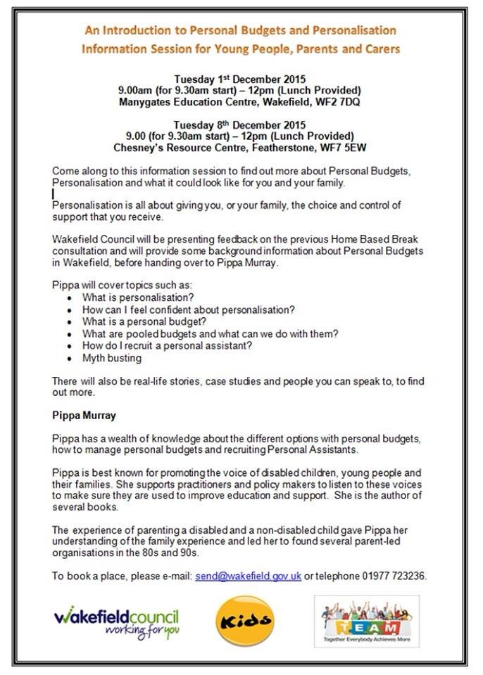 <a href="/team_wakefield/">TEAM Wakefield</a> working with @KIDScharity <a href="/MyWakefield/">Wakefield Council</a> to plan parent training with Pippa Murray <a href="/ibkinitiatives/">ibk initiatives</a>