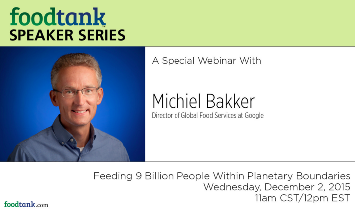 foodtank's tweet photo. Be there! Feeding 9 Billion People Within Planetary Boundaries: Webinar w/ Michiel Bakker. https://t.co/D7dyGGTBFv https://t.co/CEPQY2tRCc