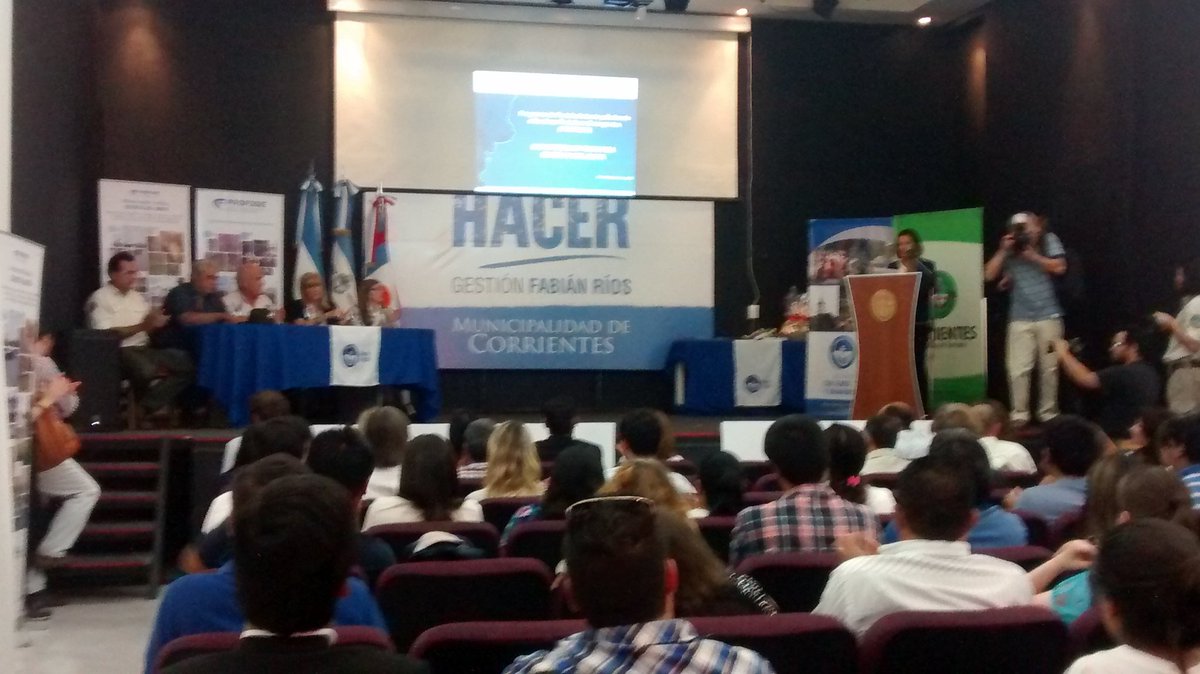 minturprensa's tweet image. El Ministro Meyer en el cierre del #Profode de #EsterosDelIbera en #Corrientes