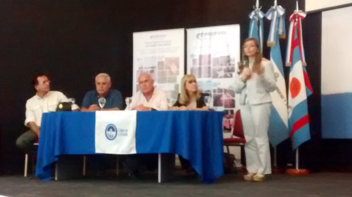 minturprensa's tweet image. El Ministro Meyer en el cierre del #Profode de #EsterosDelIbera en #Corrientes