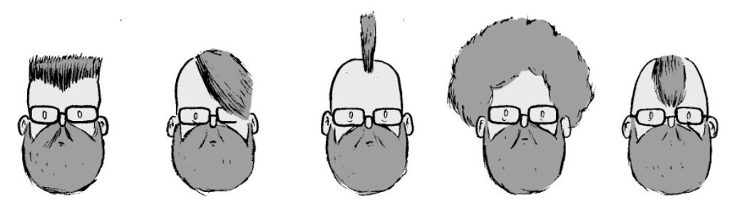dirtyrottencomx's tweet photo. Quick preview of Mr. Matt Dooley @mddraws and his strip for #DRC6, 'My New Haircut'. #comics #illustration https://t.co/zzDiYMvOaw