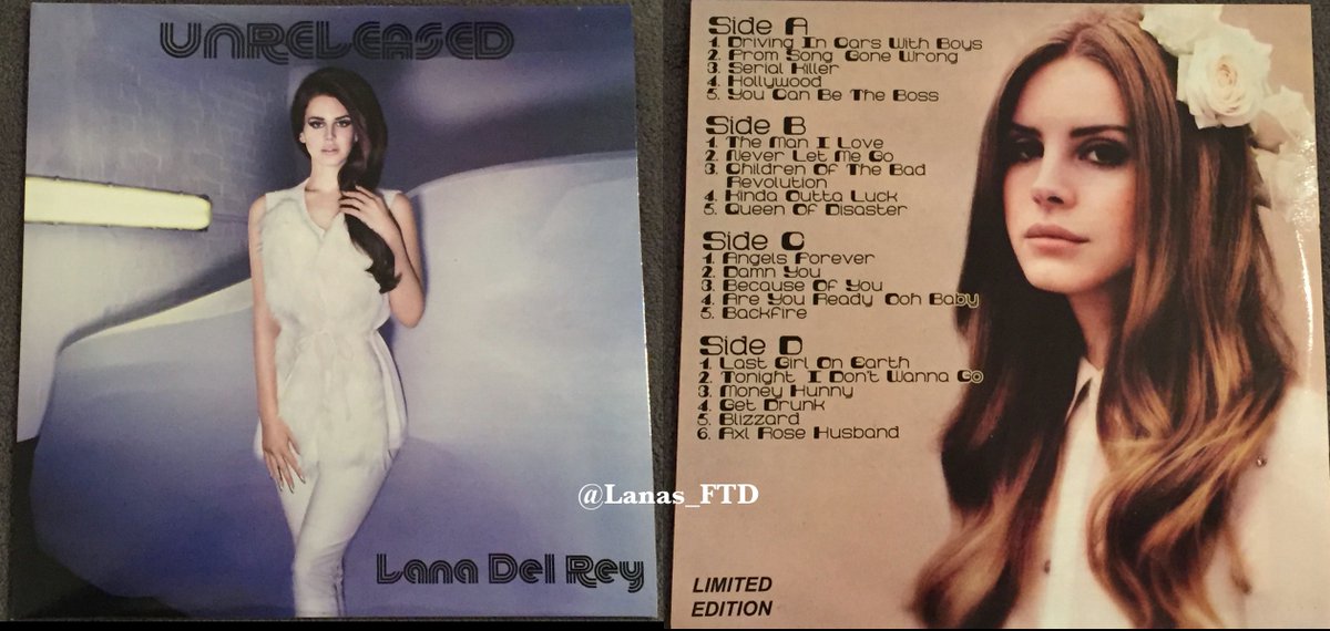 lana del rey unreleased viny;