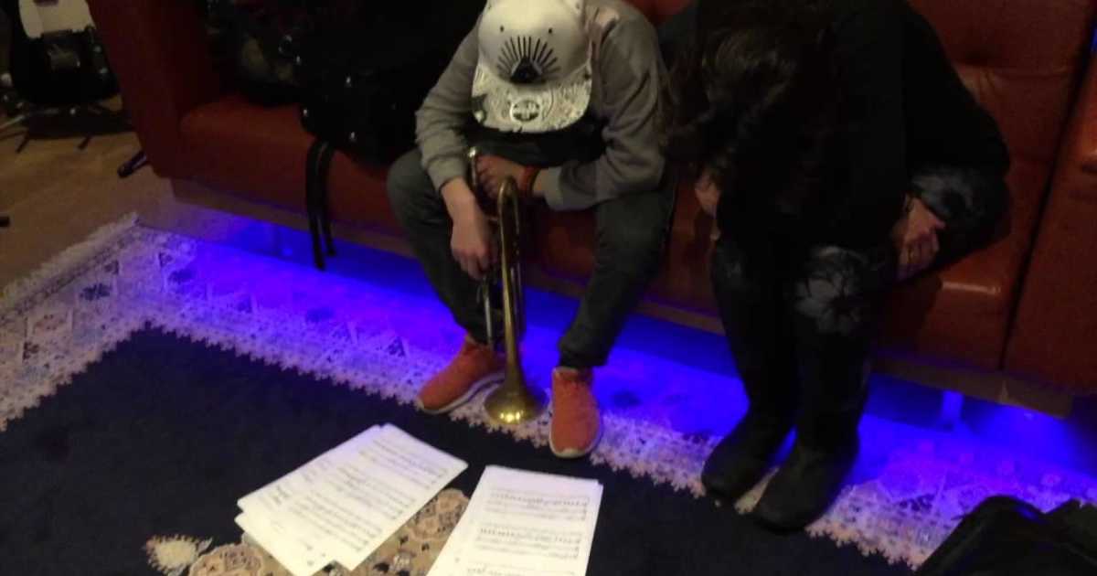 Adams Brass artist Andre Heuvelman and trumpet talent Duco Akkerman #talent #generations nnc.io/DDD