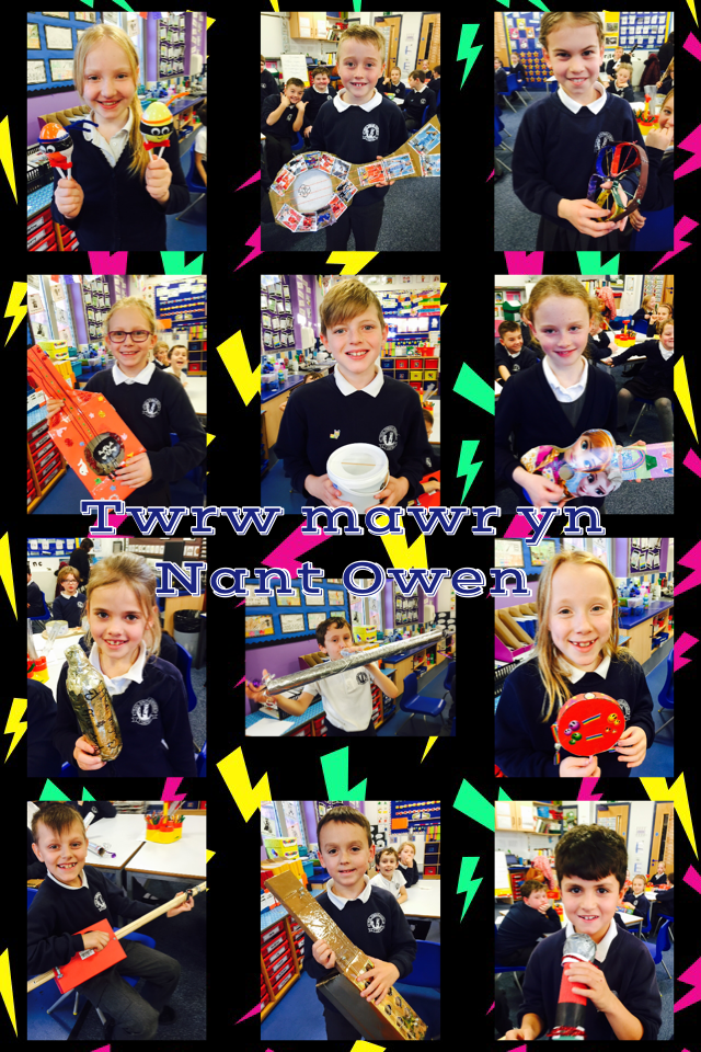 Gwaith cartref gwych gan blant Nant Owen.  pic-collage.com/_YQe5DPOX