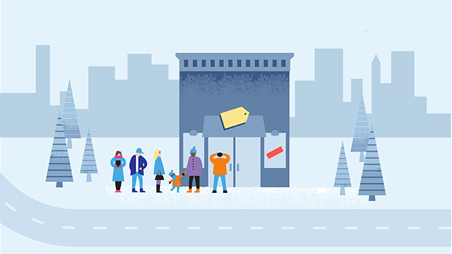 Adweek's tweet photo. This infographic on #BlackFriday foot traffic is a nice primer for today's #AdweekChat: https://t.co/dNg1QrwGvR https://t.co/SOzvNopV1k