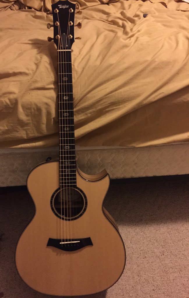 ByrdAustin's tweet photo. @TaylorGuitars @musiciansfriend just made the best decision of my life so far with this 714ce-S LTD. You guys rock! https://t.co/TSBdz0XEhU