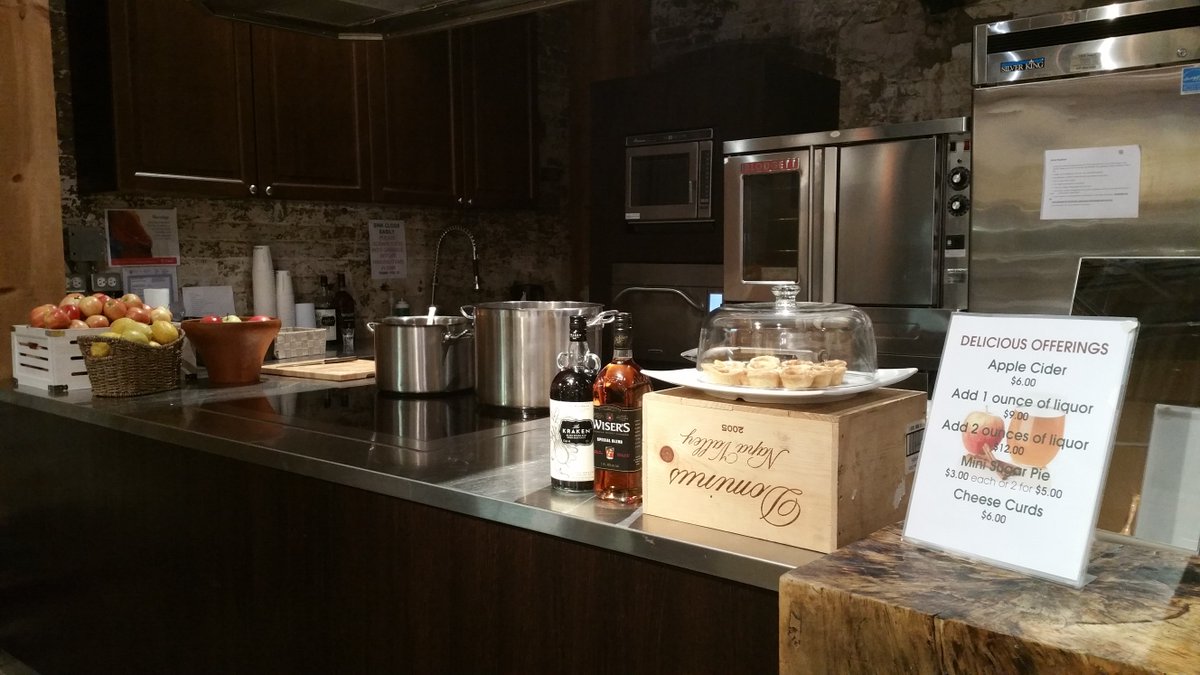 EventsTLG's tweet photo. The Christmas Market  @TOXmasMkt has begun!  Come by our Thompson Landry Cooperage Space for Spiked Apple Cider! https://t.co/UHf12wywbG