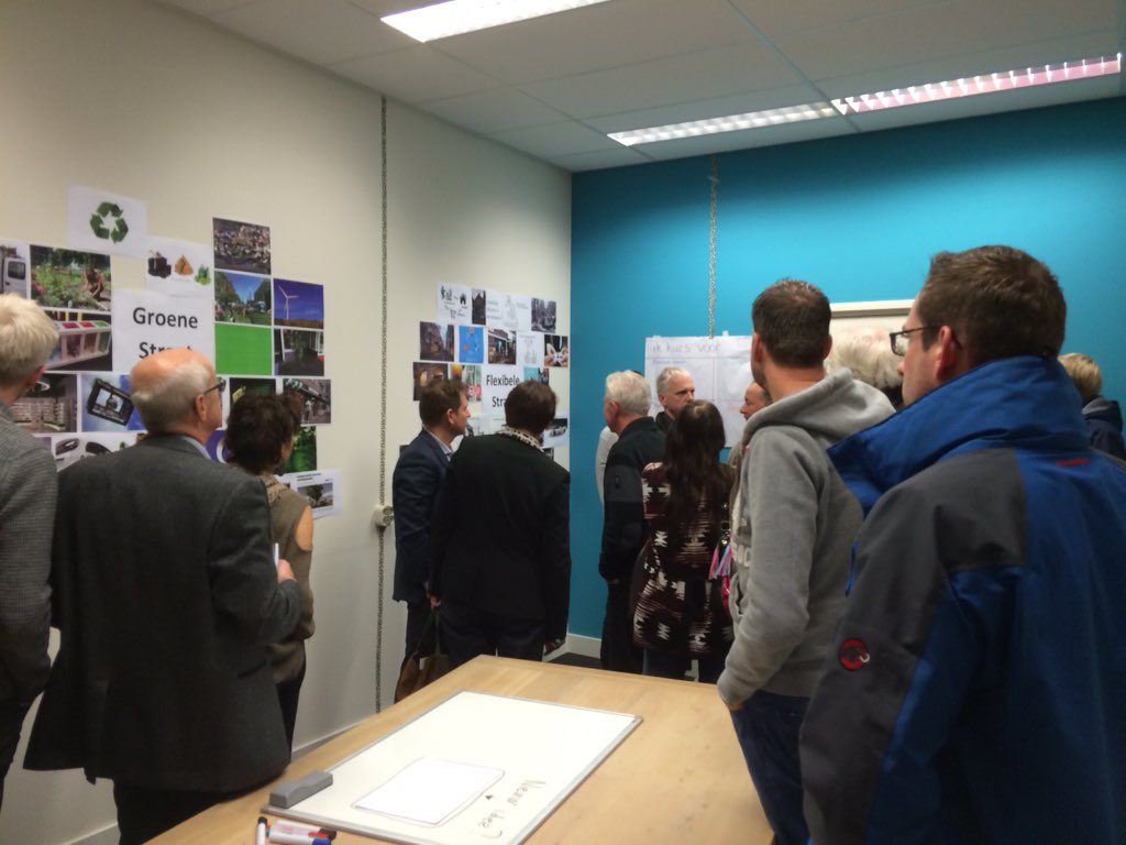 25 belanghebbenden kiezen in de <a href="/StadsWinkel116/">Stads Winkel Kampen</a> voor 'toekomstpad benedenstrooms'! #branding #groen #flexibel #slim