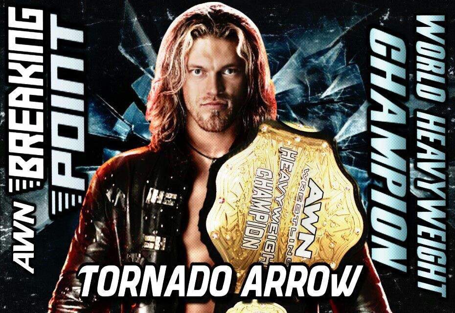 TornadoArrow's tweet photo. 'This is your Champion Speaking.' 

My Name is Tornado Arrow, and I'm YOUR @Official_AWN World Heavyweight Champion! https://t.co/9dpJ8887QD
