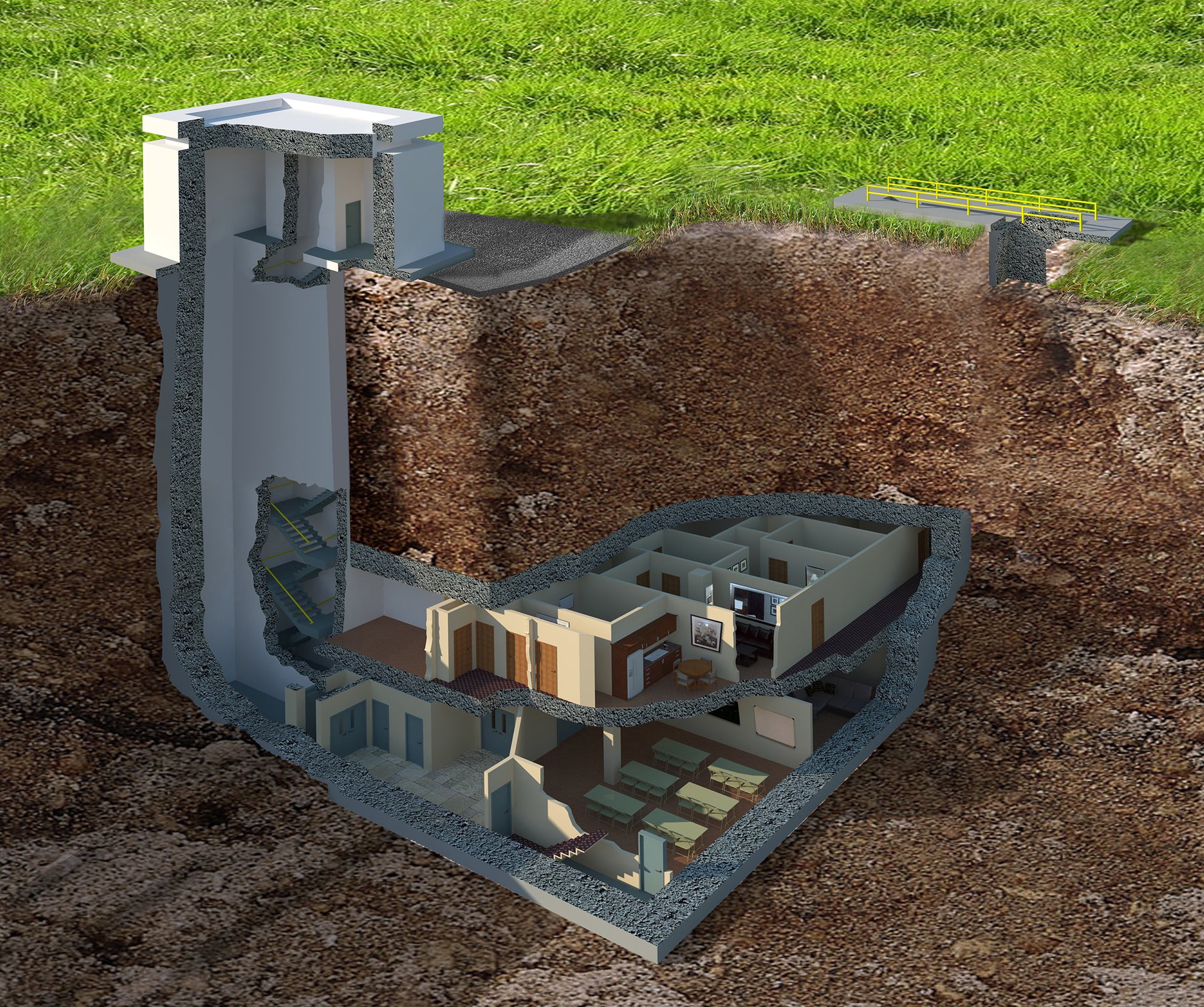 Uživatel Architectural Digest na Twitteru: „Massive underground bunker in Georgia goes on sale for $17.5 million: https://t.co/I7YmtlIhgP https://t.co/WYszNXxtQ9“