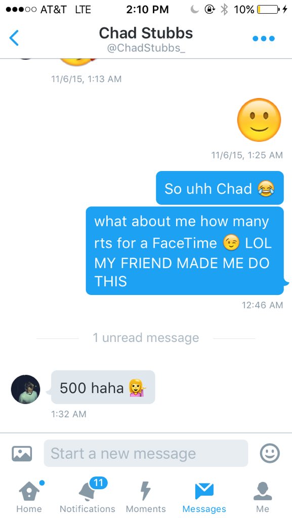 obviouslytianna's tweet photo. @ChadStubbs_ he said 500 @seidy_e https://t.co/wESEcMgSjz