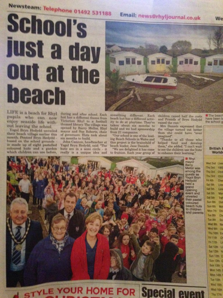 ysgolbrynhedydd's tweet photo. Pentref Bryn Hedydd grand opening #rhyljournal #ybh https://t.co/e58VUobKgy