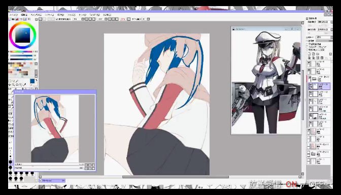 【ニコ生放送中】 冬コミ原稿 グラーフちゃん描きます https://t.co/Y4uNOhw3CH #co2145109