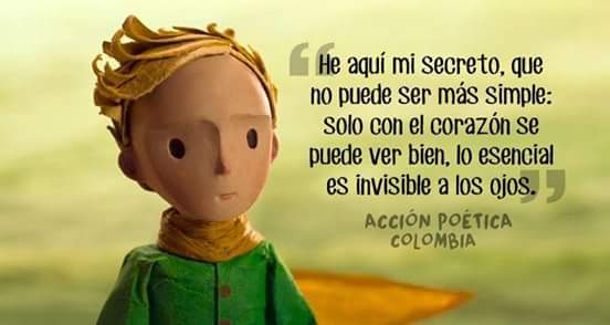 Lo esencial... #ElPrincipito