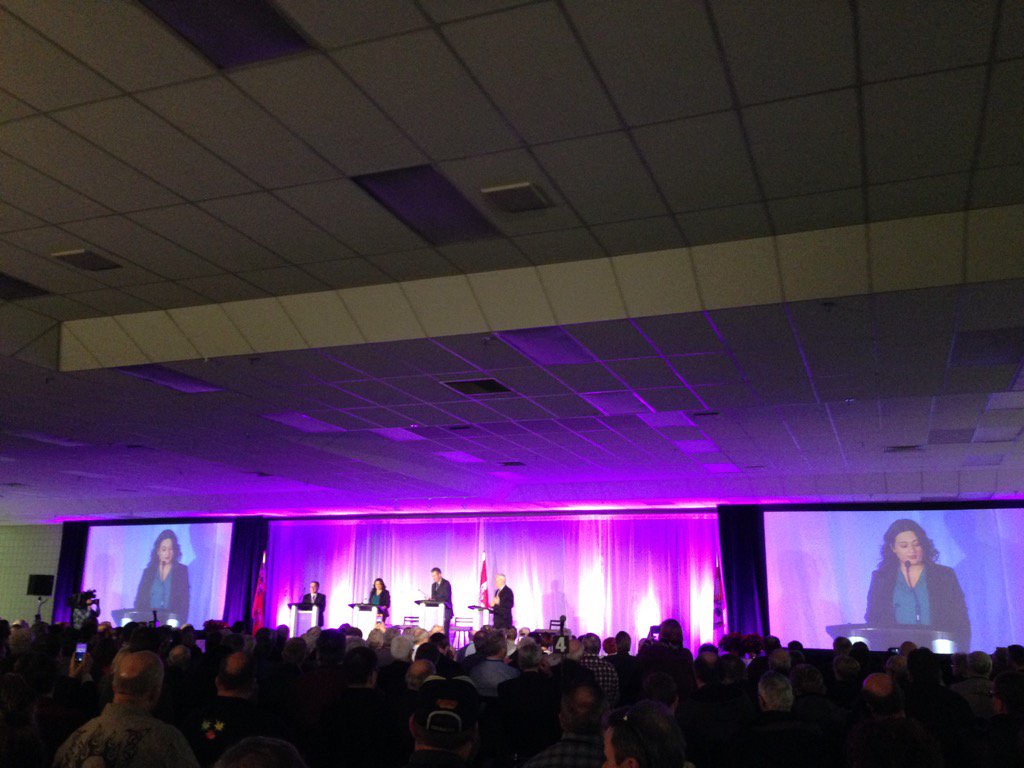 KAP_Manitoba's tweet photo. Leaders debate underway at #AMMAGM #mbpoli https://t.co/xtbh4brE1N