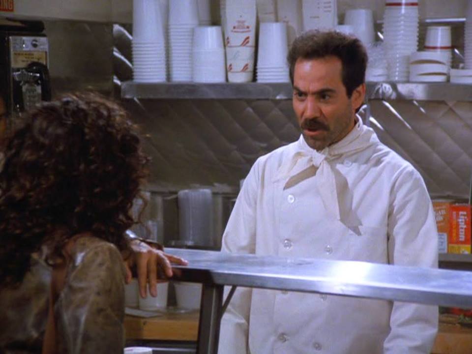 “NO SOUP FOR YOU!” #TheSoupNazi is streaming free on @Crackle! crackle.watch/Seinfeld https://t.co/Lq63nlJbjS