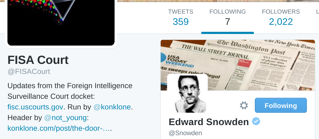 FISA Court tweet media