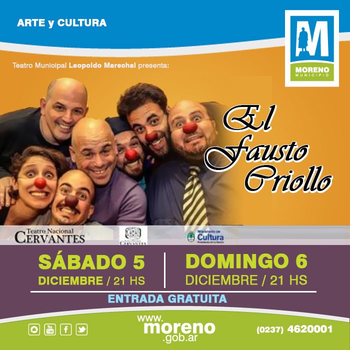 Obra “El Fausto criollo” del <a href="/TNCervantes/">Teatro Nacional Cervantes</a>. Las entradas se retiran en el Teatro Marechal desde el lunes 30/11.