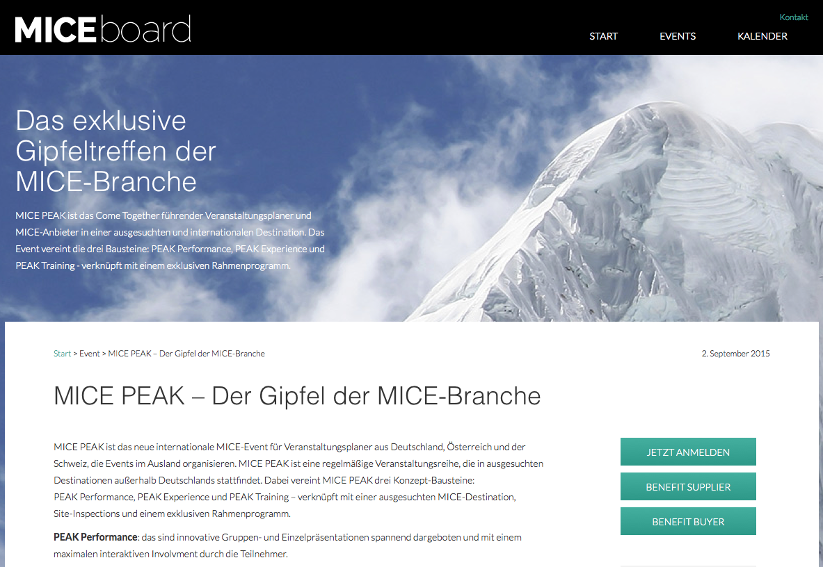 STnetNews's tweet photo. #SaveTheDate: MICE PEAK Gipfel der MICE-Branche 3 - 6.3.16 .@BernTourismus  https://t.co/fu9eSTIcdu #SwissMeetings https://t.co/Vu0ppJbnj3