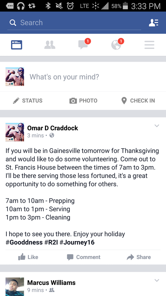OmarGooddness's tweet photo. If you're in #GainesvilleFlorida please come out. Even if it's for a brief moment. #Gooddness #R2I #Journey16 https://t.co/VU5h4aaiG8