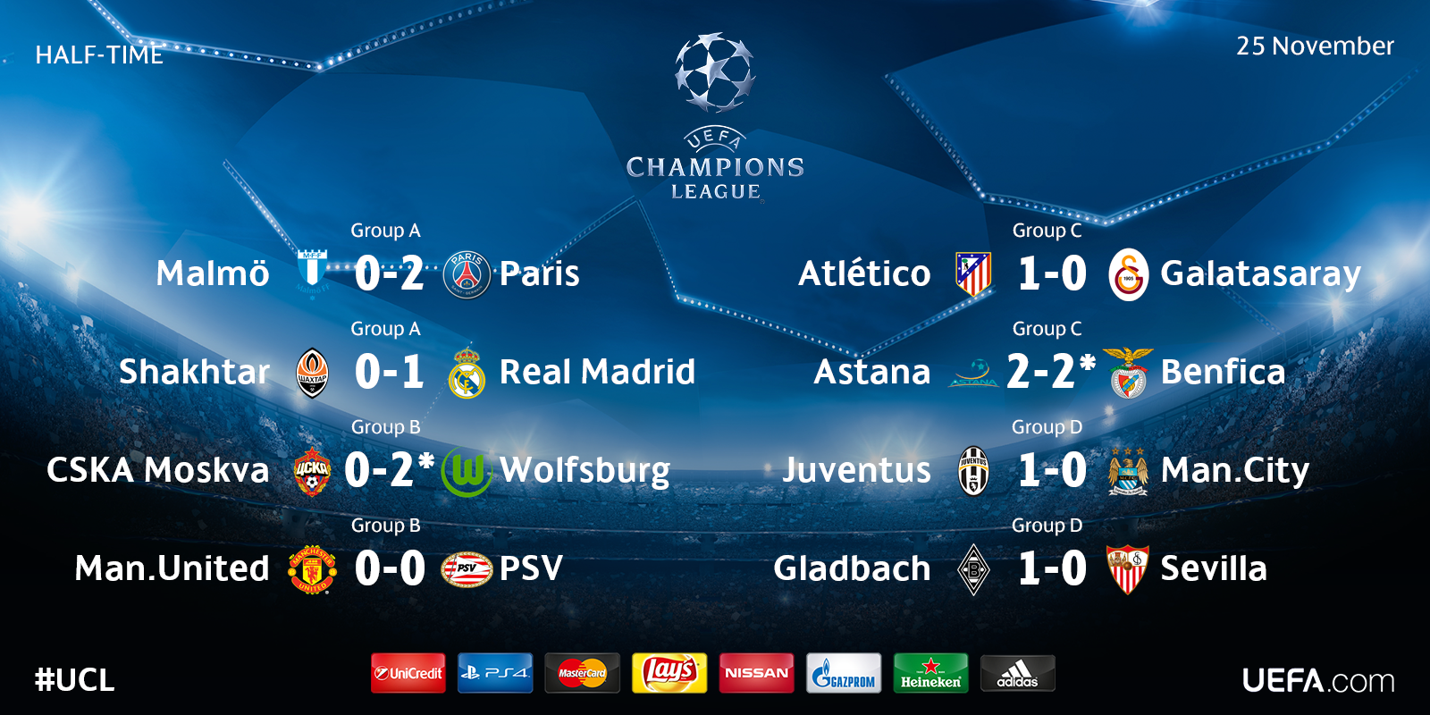 Uefa scores deals