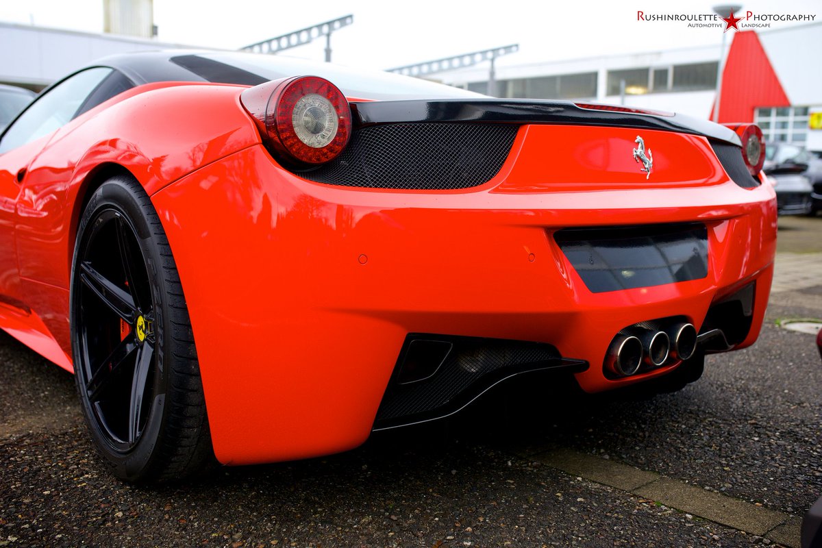 motoexposure's tweet image. #Ferrari 458 Italia by RushinroulettePhotography