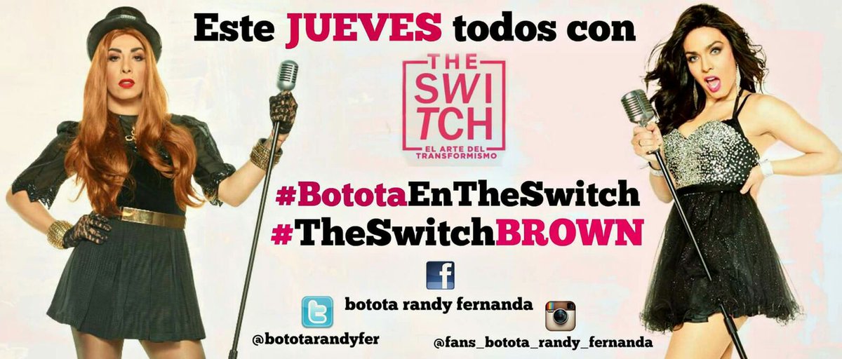 bototarandyfer's tweet photo. Mañana todos con el #bototaentheswitch y #theswitchbrown ♡ @BototaFox @Fersbrown @FansFersbrown https://t.co/Tuckz74fHv