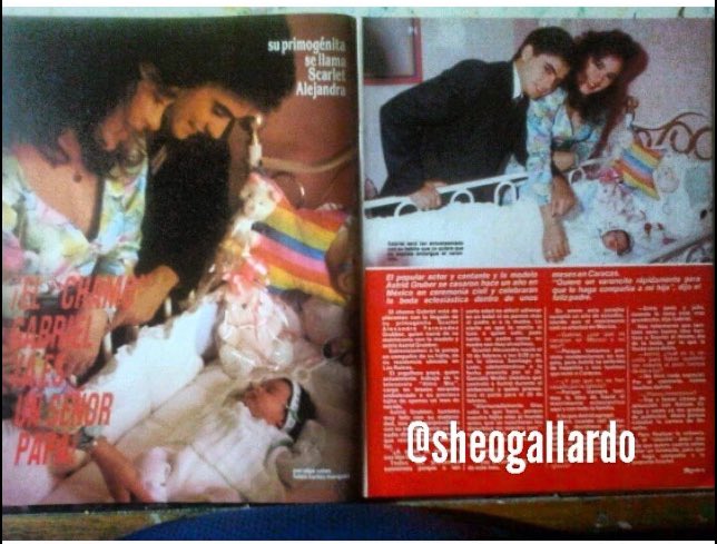 SamDreArg's tweet photo. La brujita ya era noticia desde recien nacida 😏 @ScarletGruber #Queen 💅🏻👑 #BabyScar 👶🏻 #Cuchura 😍☺️ https://t.co/VpGqkyPjcF