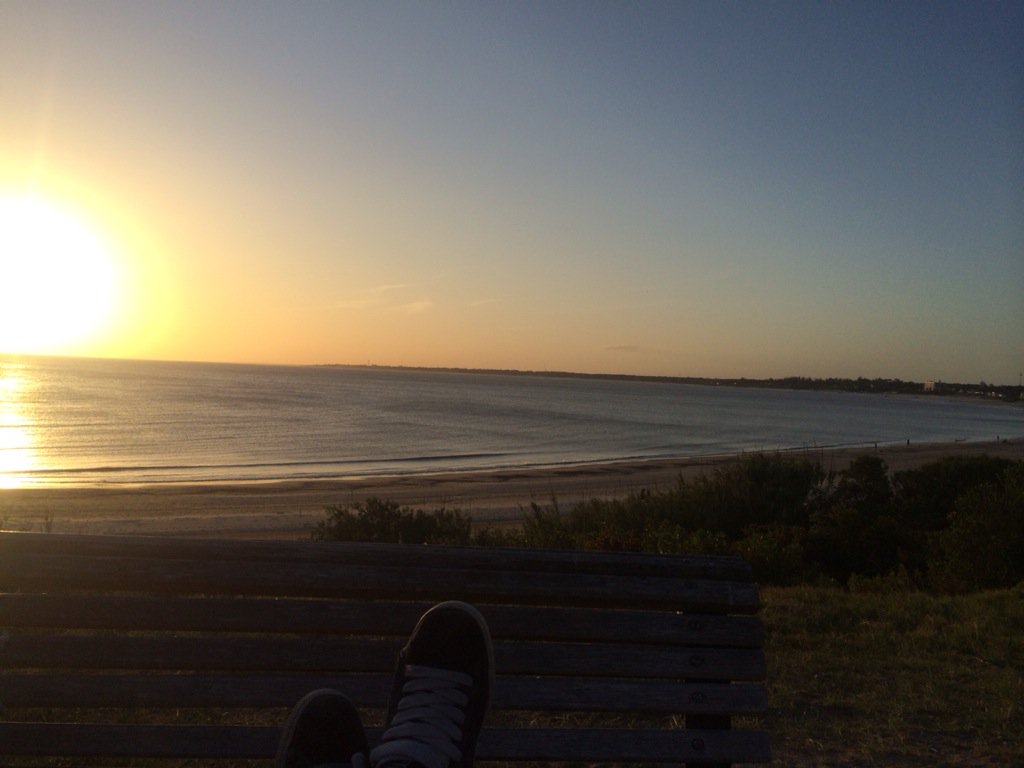 Festejando los 5 años en el balneario