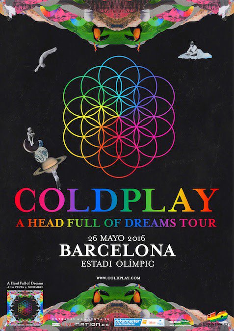Josian7's tweet photo. Ya las tenemos!!! #Coldplay #AHeadFullOfDreams #barcelona2016 🎉🎉🎉🎉 https://t.co/pHFsK5occk