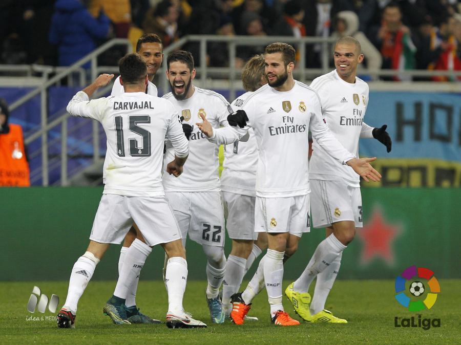 LaLiga's tweet photo. 📷 | Las imágenes de los partidos de los equipos de #LaLiga en la quinta jornada de la #UCL. https://t.co/rH9x41Dad7 https://t.co/H5ZQR6JG0E