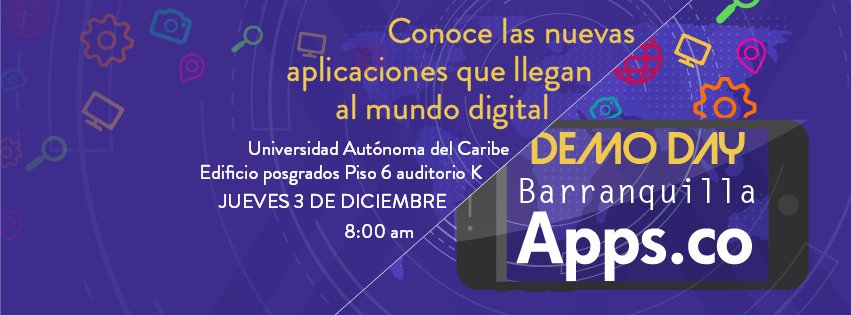 innomakelab's tweet photo. Conoce las nuevas Apps que llegan al mundo digital. Asiste al #DemoDayRegional https://t.co/D5HN2MFB3T