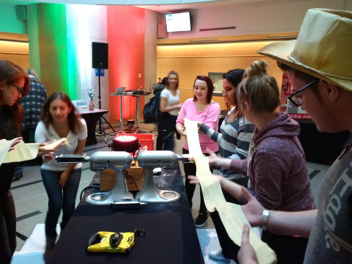 CirillosAcademy's tweet image. Thank you @PastaPullOff it was an excellent event today @GBCollege. We had a lot of fun working with all of you.