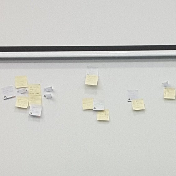 philipwallis's tweet photo. Setting priorities for the #PeterCullenTrust Fellows Network going forward. Sticky notes galore! https://t.co/GwF9fRnmbC