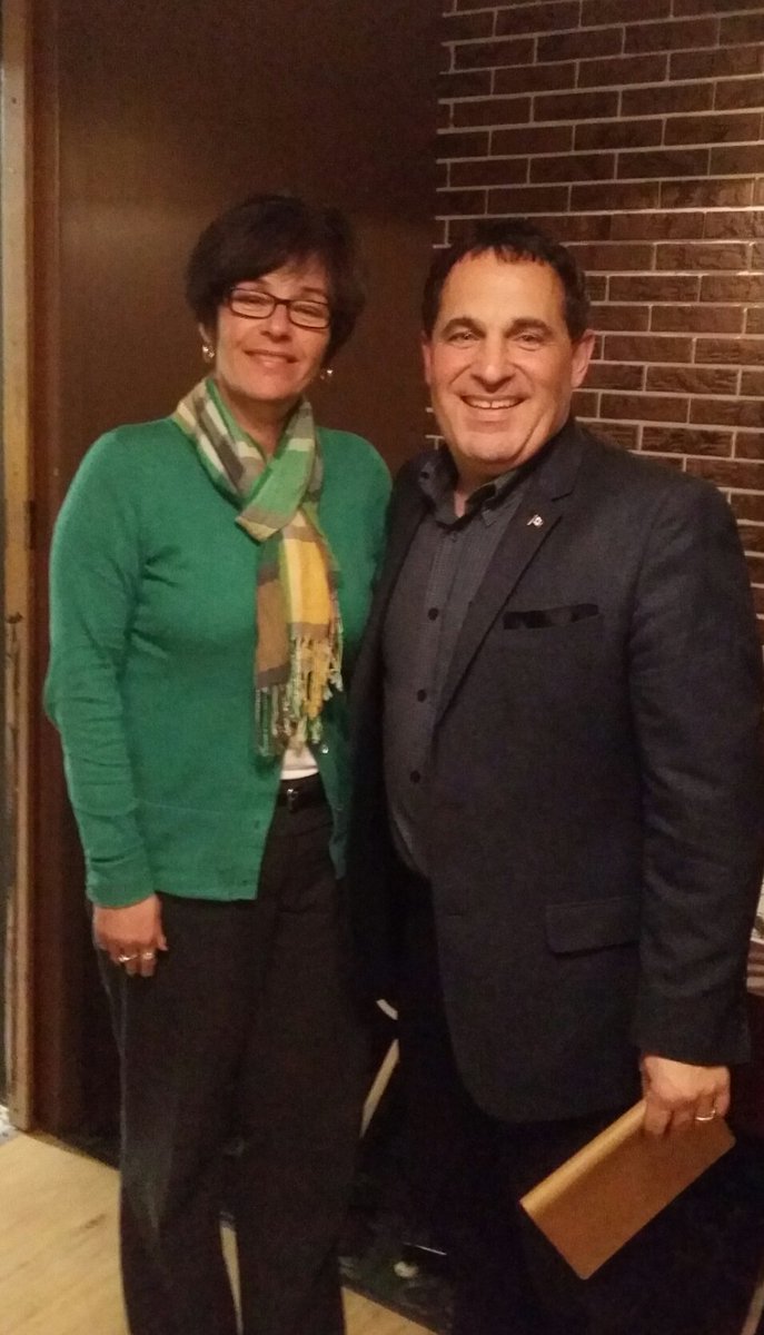 MarcGSerre's tweet photo. #MayorsTour continues w.Joanne Savage,  imp.of infrastructure invest.&amp; welcoming #syrianfamilies in #westnipissing https://t.co/DAVwjDYHav