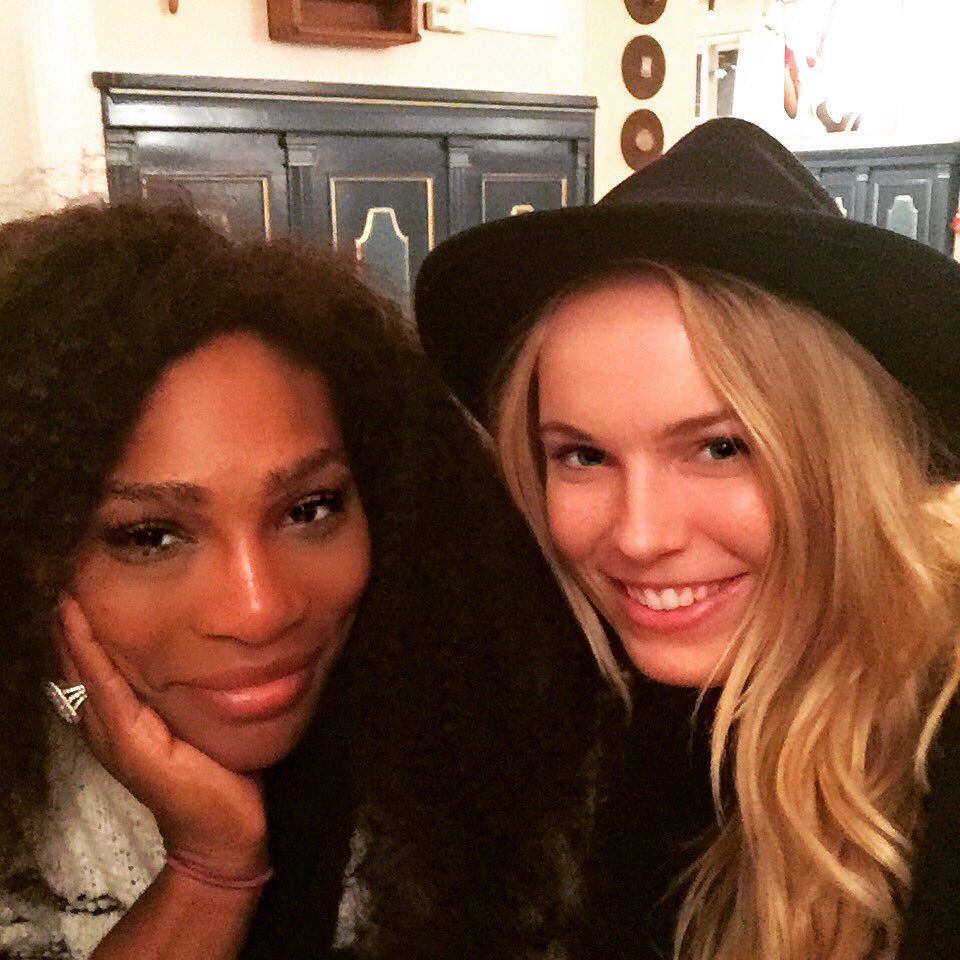 Look who I found in Denmark today ☺️ <a href="/serenawilliams/">Serena Williams</a>