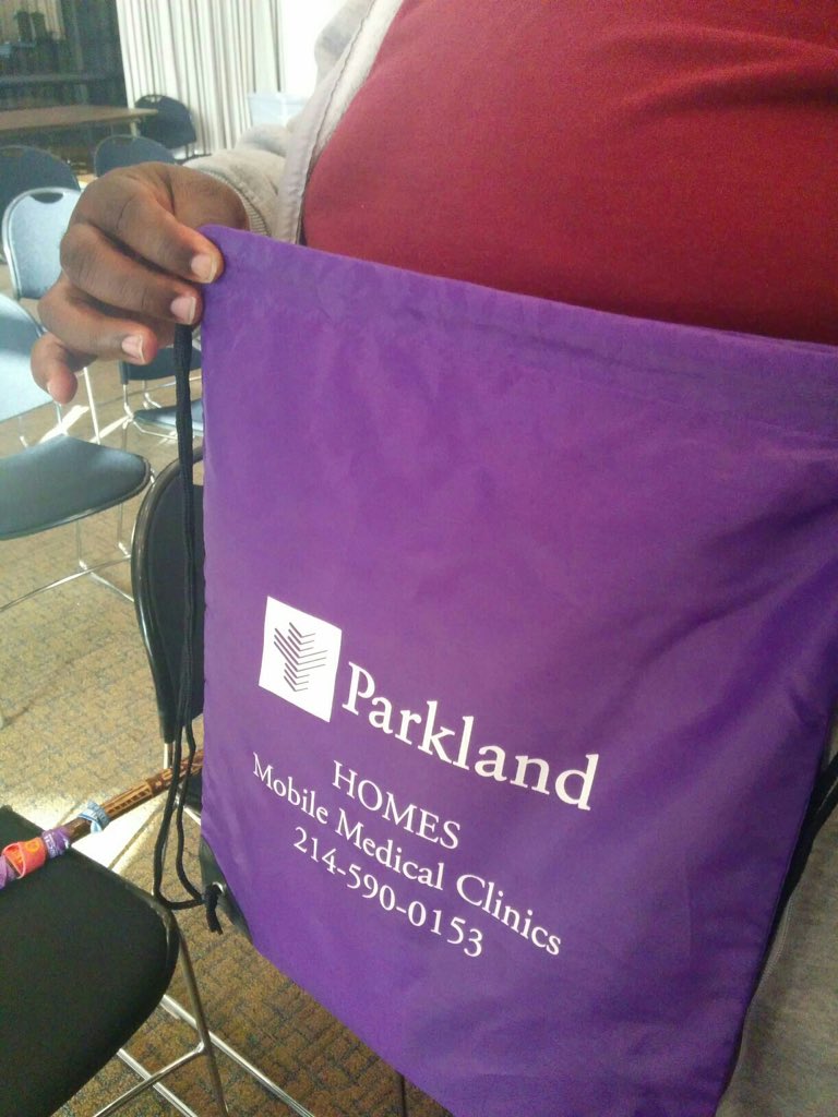 JAKallenberg's tweet photo. Thank you @ParklandHealth #yp4p for the additional bags to handout at today's @dallaslibrary backpack giveaway! https://t.co/EYrYiTaSMC
