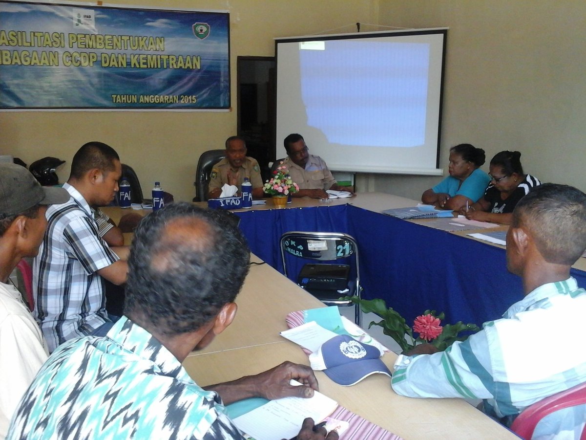LevyGiven's tweet photo. Fasilitasi Pembentukan Kelembagaan CCDP dan Kemitraan Proyek CCDP-IFAD#Maltera @ccdpifad https://t.co/U5oB3h5oU8