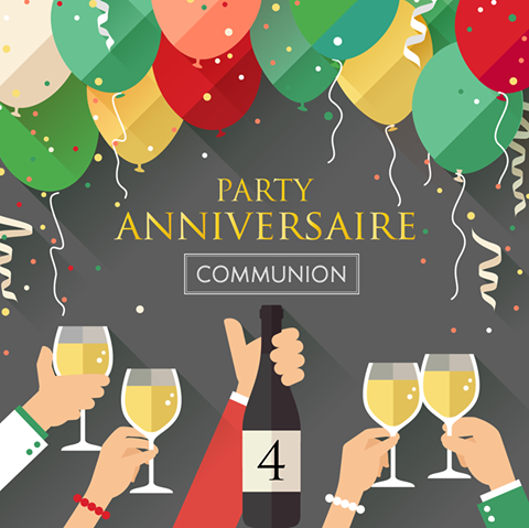 RestoCommunion's tweet photo. 4e anniversaire de Communion! 🎉🎉🎉 Communion's 4th year Anniversary! #anniversary #restocommunion #montreal https://t.co/NZmA2ArQRp